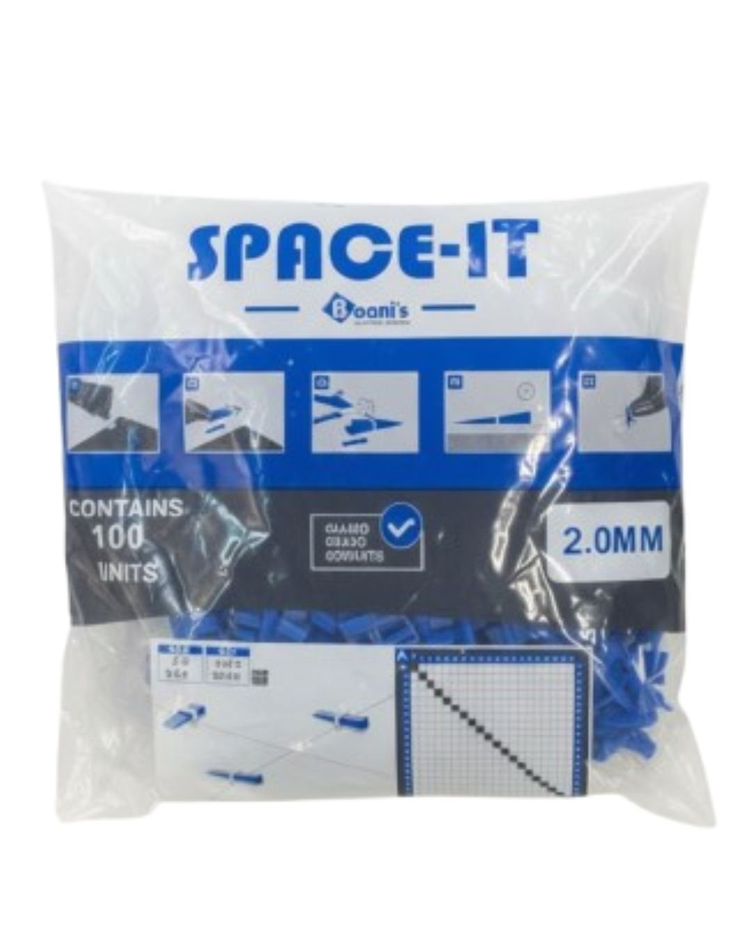 LEVELING CLIPS 2.0MM